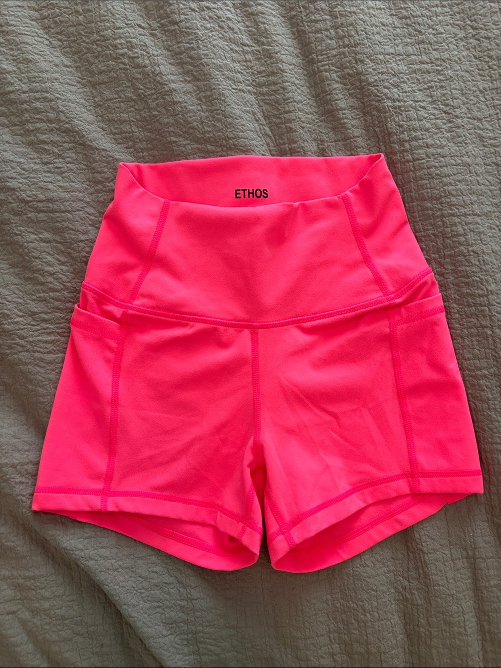 Ethos Pink Biker Shorts